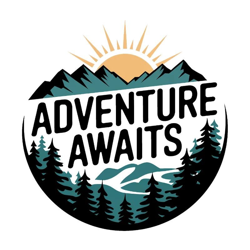 Adventure Awaits – Mountain Panorama