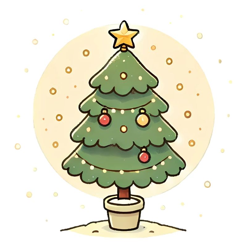 Croyez en la conception magique de l’arbre de Noël