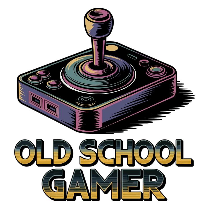 Old School Gamer – Joystick rétro