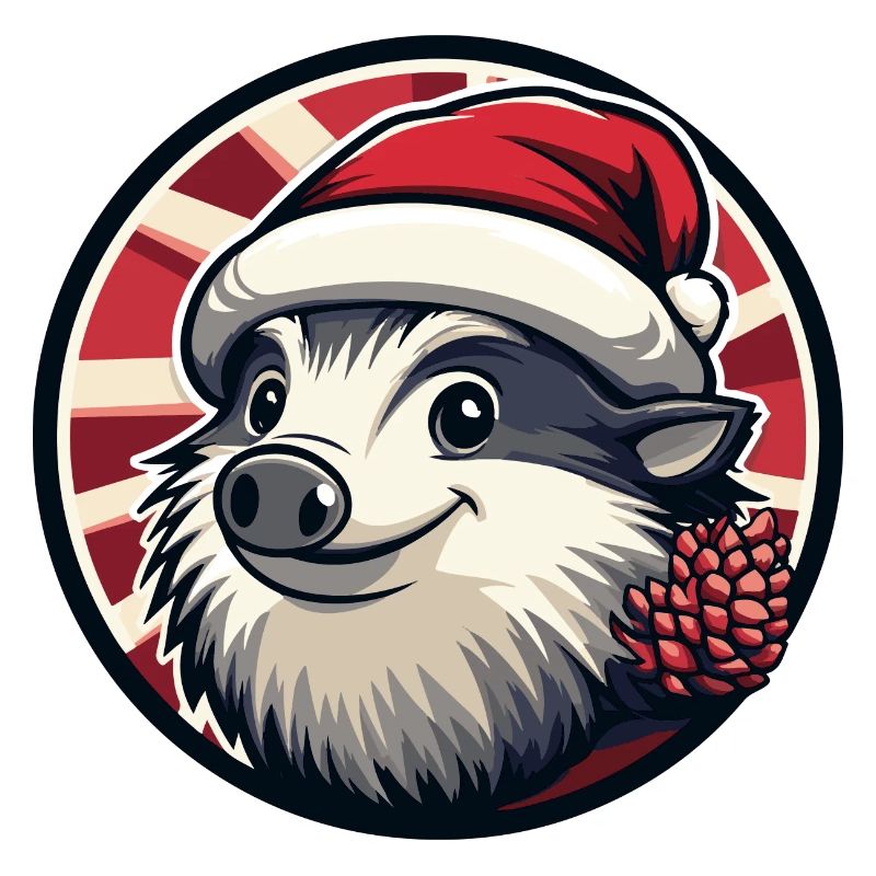 Igel Weihnachten Tier