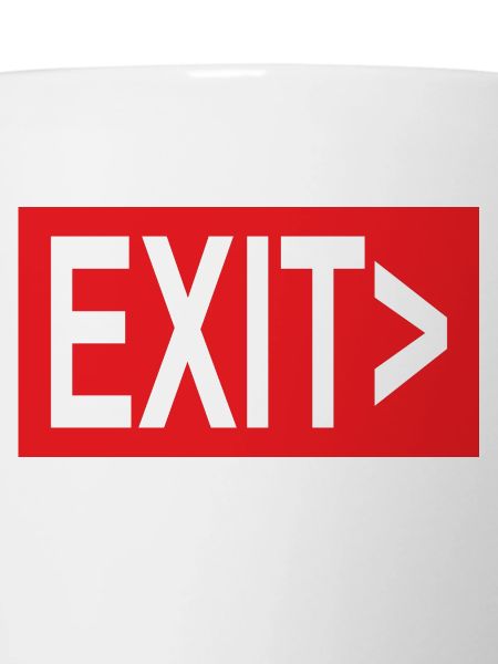 Exit / Exit / Emergency Exit
