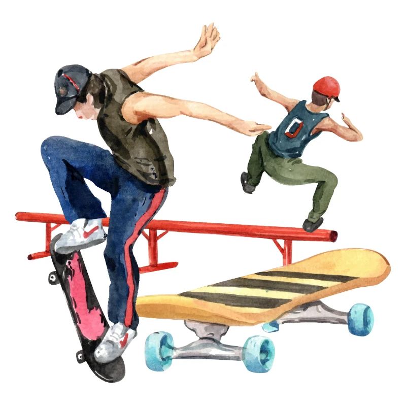 Longboard Graphic