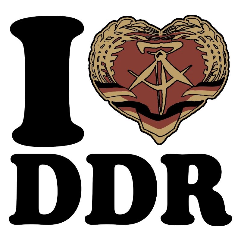 I Love DDR - Herz - Ostalgie