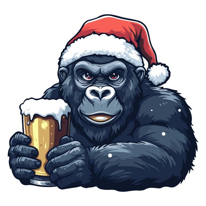 Gorilla Christmas Beer