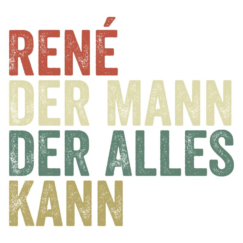 Rene The man who can do everything First name René