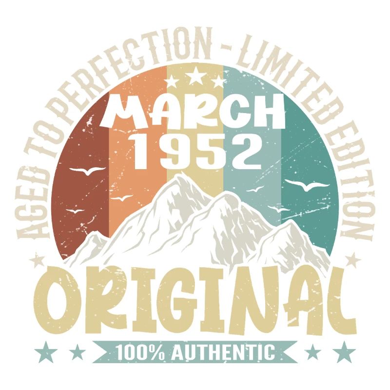 73rd birthday anniversary march 1952, march 1952