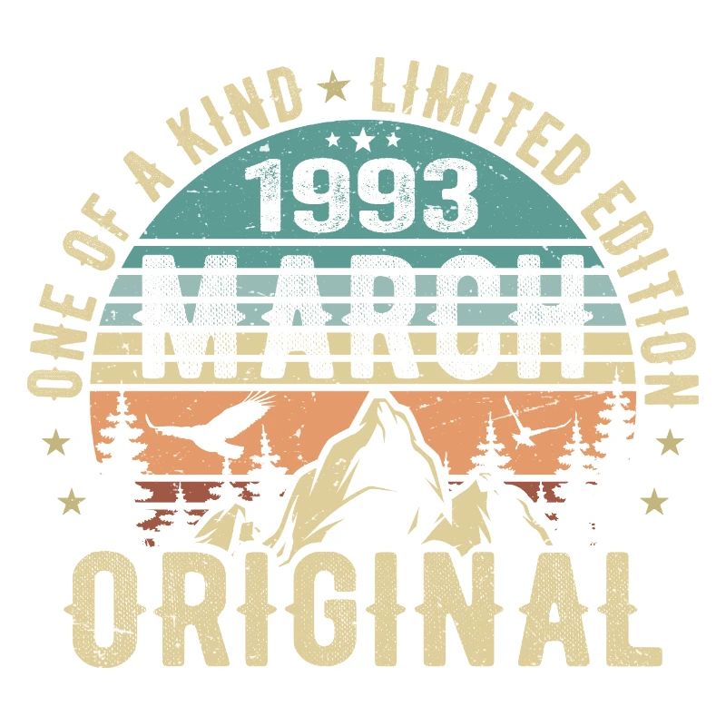 Legendary since March 1993 - birthday March 1993