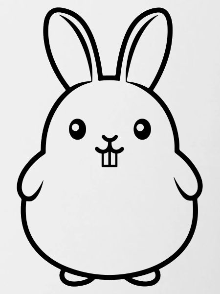 Funny bunny Easter