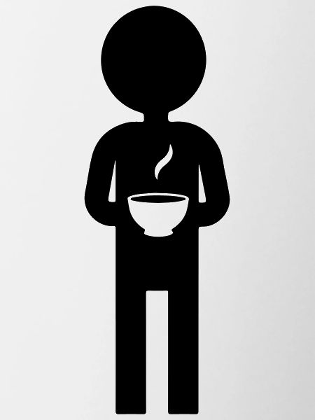 Drink coffee