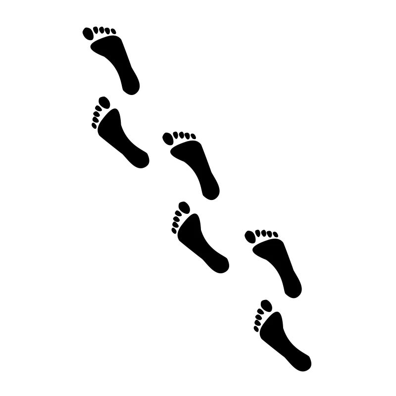 footprints, footprint
