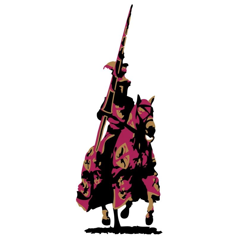 Knight with lance