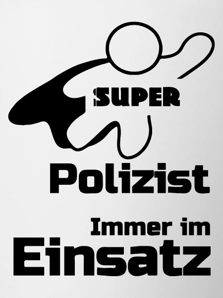 Super Polizist Geschenk