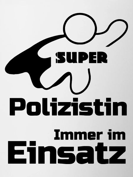 Super Polizistin Geschenk