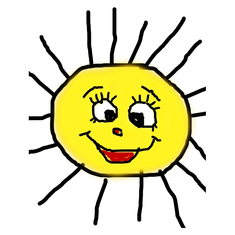 Soleil drôle