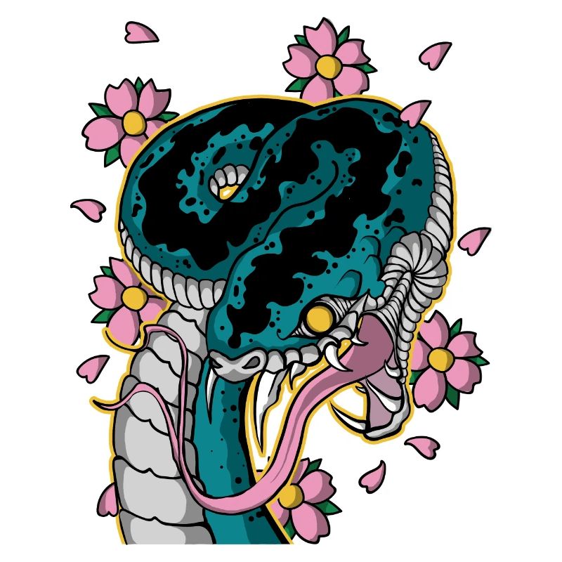 Serpent japonais