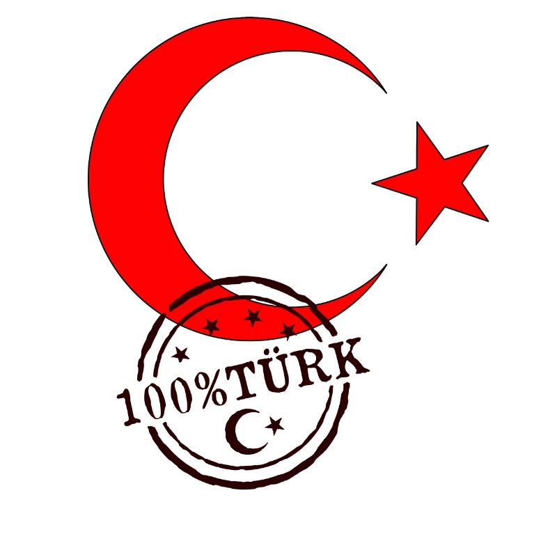 Turkish Flag 100%Türk
