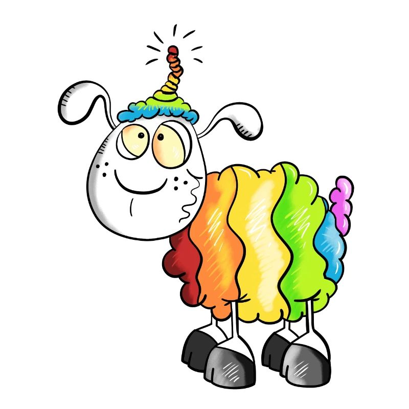 Rainbow Sheep