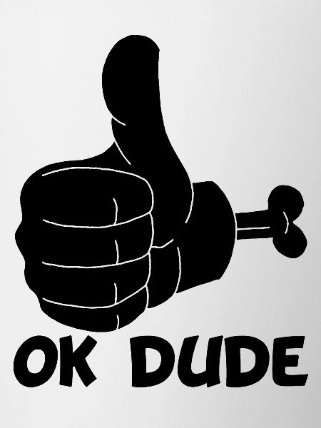 Ok man! (black)