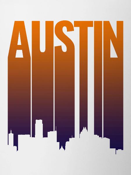 Austin Skyline Gradient