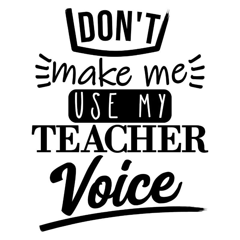 don't make me use it (schwarz)