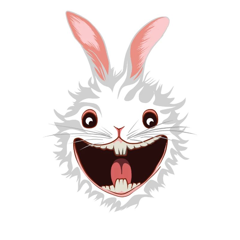 Tête de Lapin Blanc