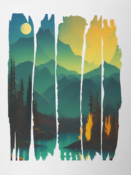Landscape Campfire Forest