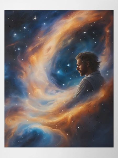God transcends in stardust