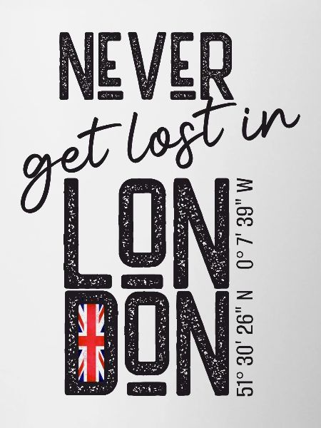 Never get lost in London