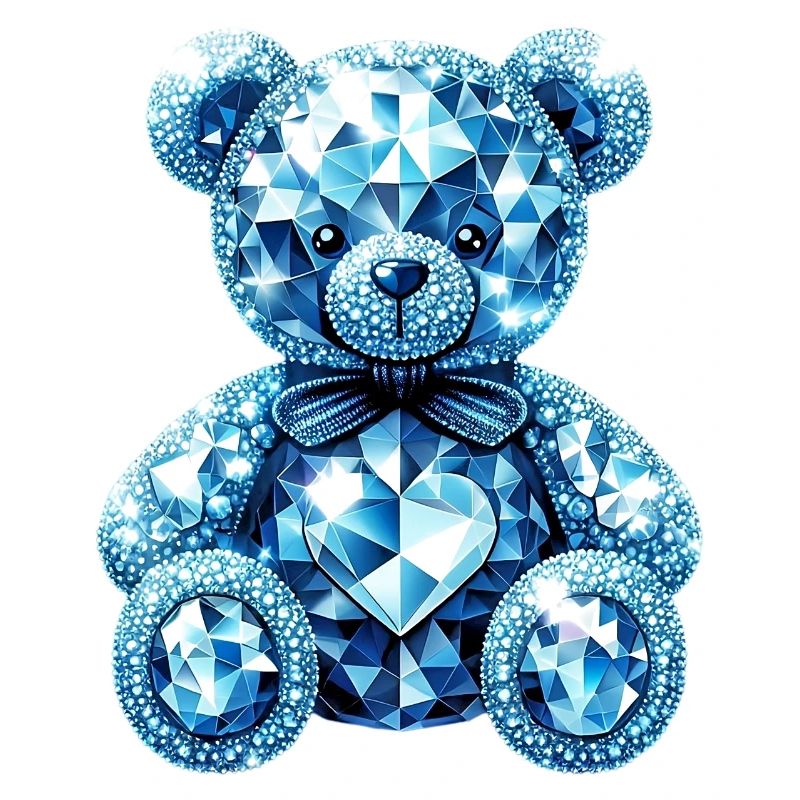 Diamant Ours en cristal Diamants