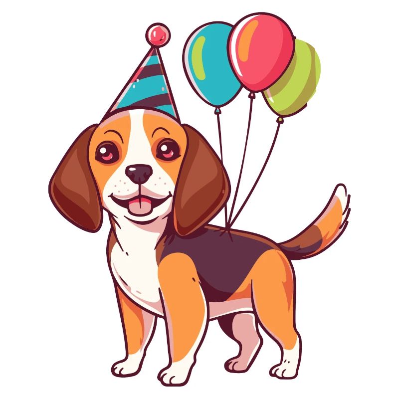 Beagle Dogs Birthday Comic