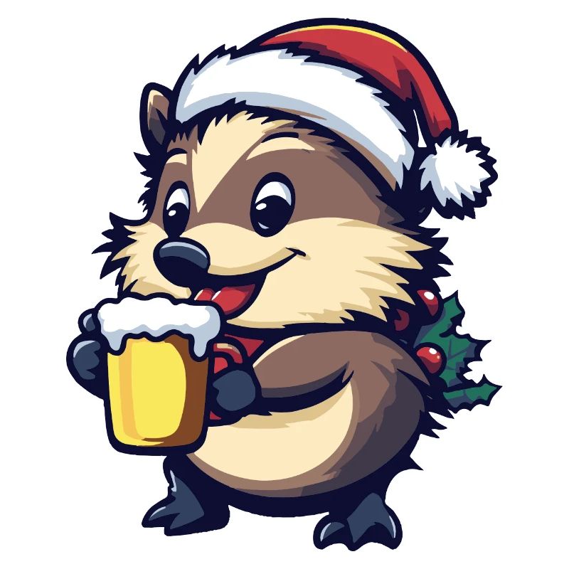 Bière de Noël hérisson