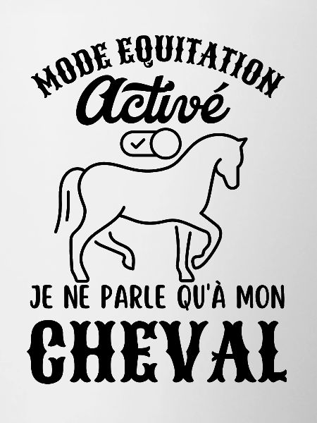 Mode équitation activé