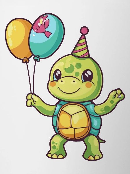 Turtle Birthday Comic