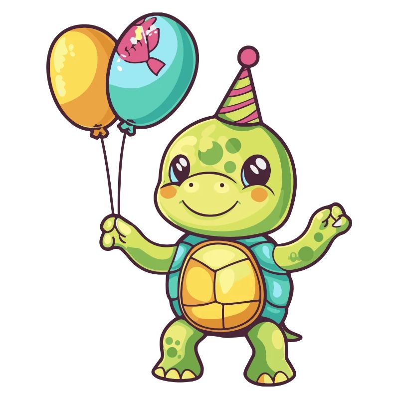 Turtle Birthday Comic