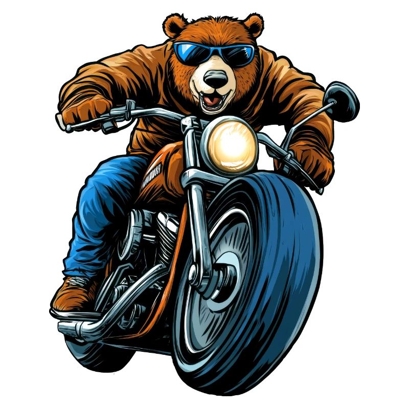 Bears Motorcyclist / Motorcycle Bear