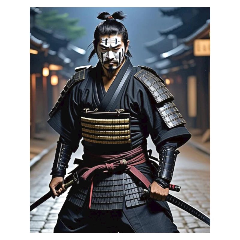 Samurai Krieger.
