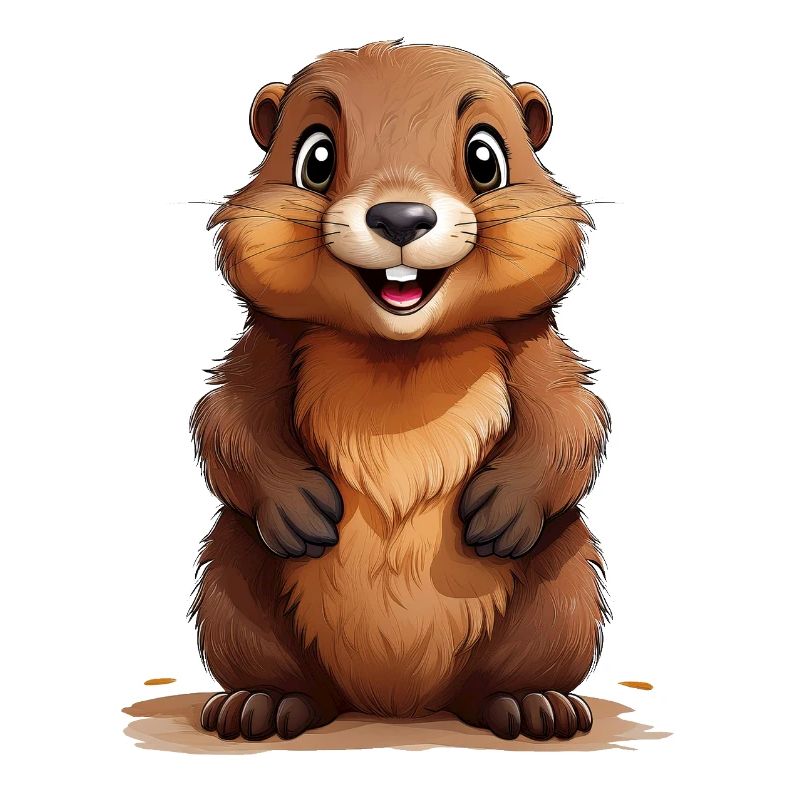 Cute Groundhog