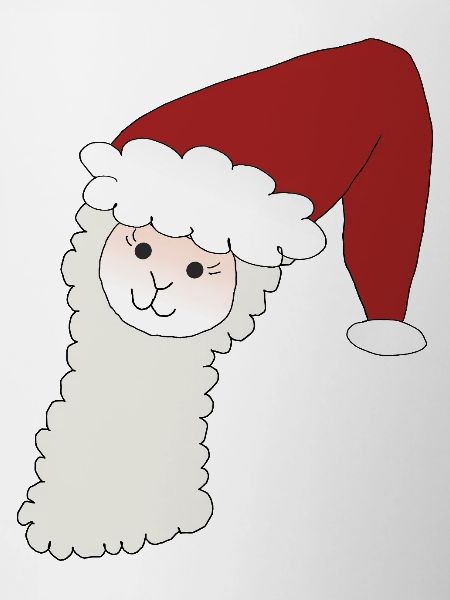 Weihnachtsalpaka