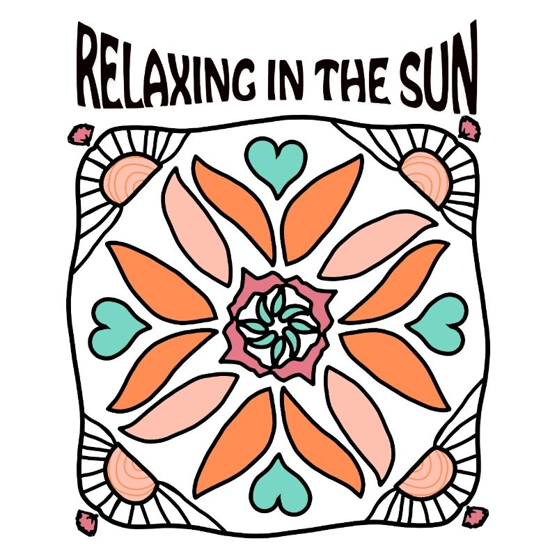 Relaxing in the sun