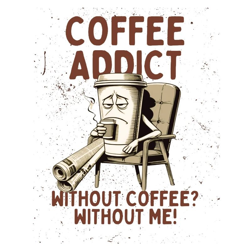 Coffee Addict – Without Coffee Without Me