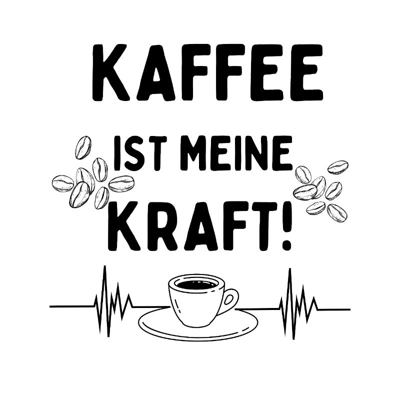 Coffee is my power – Coffee Motivation Design