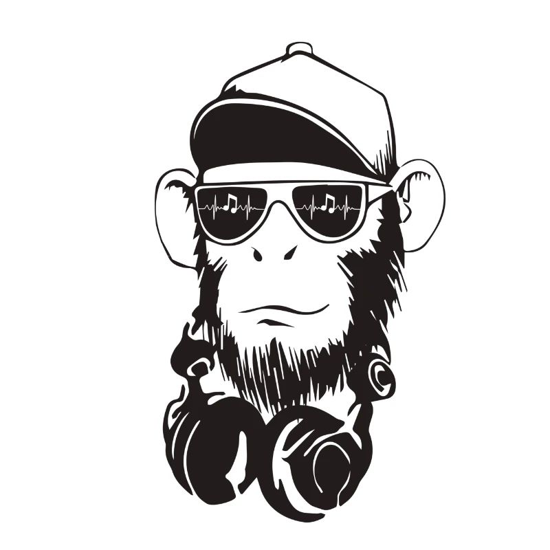 cooler Affe