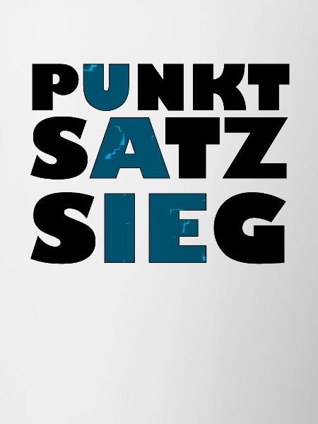 punkt satz sieg schwarz