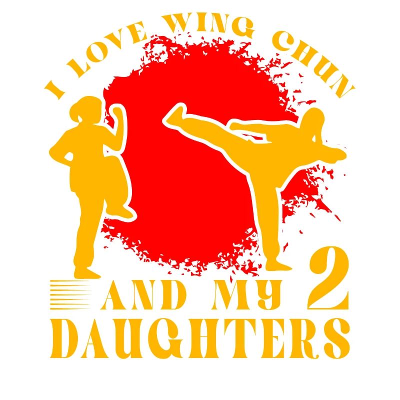 J’adore le Wing chun et mes 2 filles