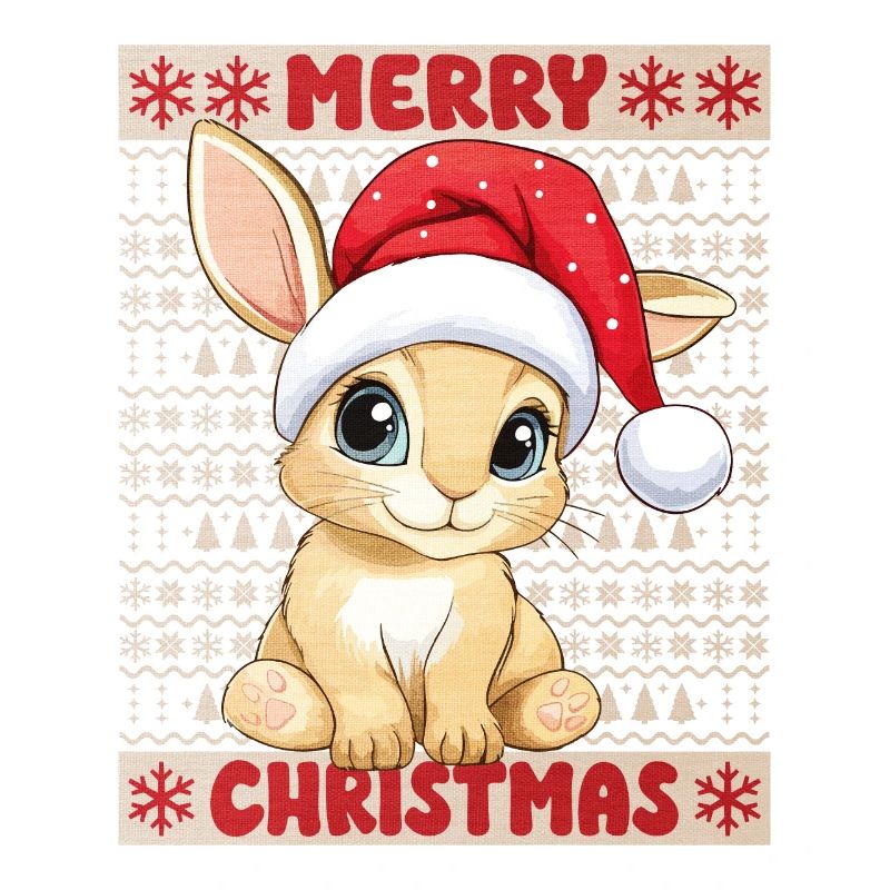 Lapin Lapin Moche Noël Noël Mignon