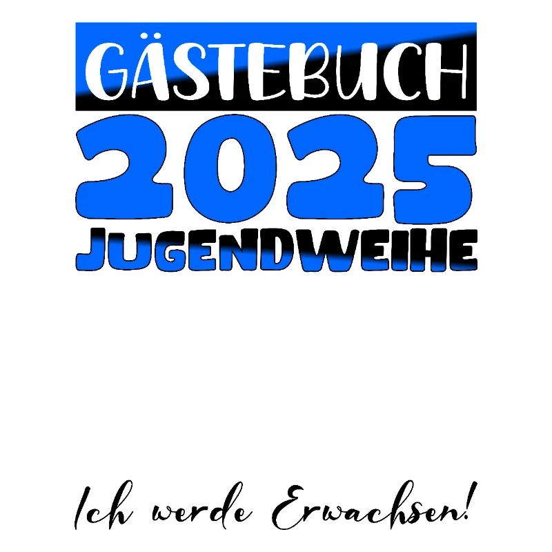 Jugendweihe 2025 Gästebuch Geschenk Mädchen Jungen
