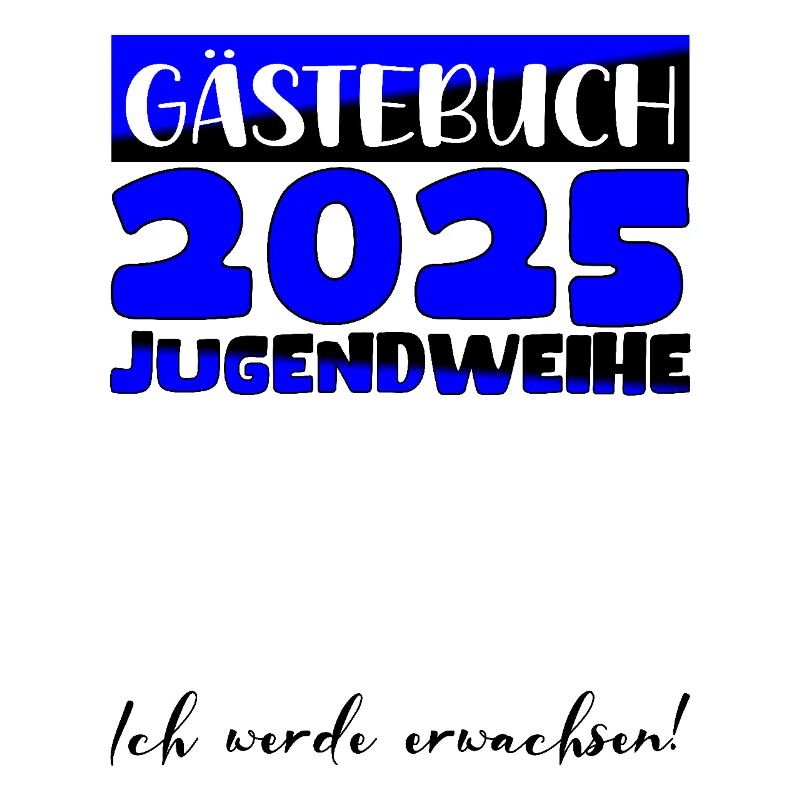 Jugendweihe 2025 Gästebuch Geschenk Mädchen Jungen