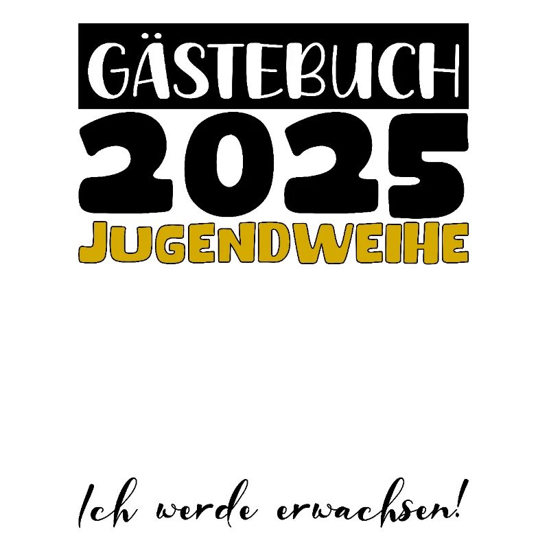 Jugendweihe 2025 Gästebuch Geschenk Mädchen Jungen