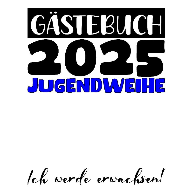 Jugendweihe 2025 Gästebuch Geschenk Mädchen Jungen