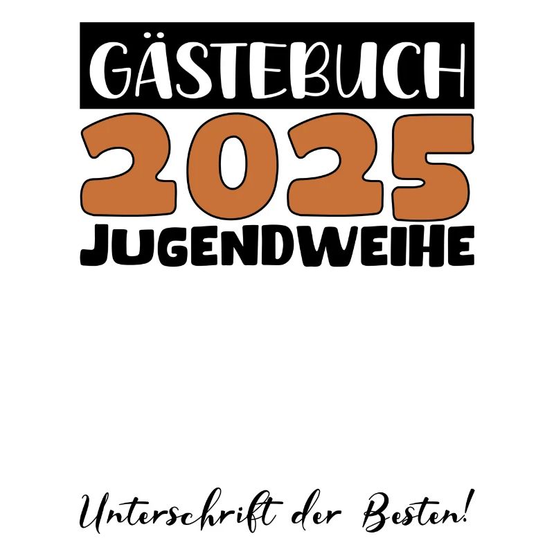 Jugendweihe 2025 Gästebuch Geschenk Mädchen Jungen